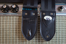 Black Seatbelt Guitar Strap