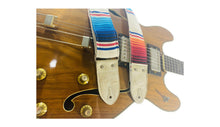 Cream Sunset Saddle Blanket Guitar Strap