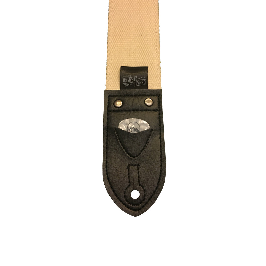 Black & Blue Argyle Vintage Ribbon Guitar Strap – Denali