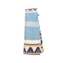 Blue & Tan Saddle Blanket Multi Purpose Skinny Strap