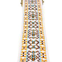 Brown & Orange Southwest Vintage Ribbon Camera Strap