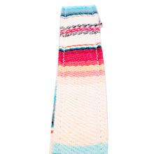 Cream & Blue Saddle Blanket Multi Purpose Skinny Strap