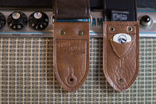 Classic Dark Brown Guitar Strap