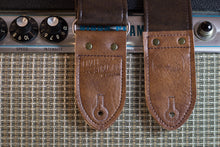 Classic Dark Brown Guitar Strap