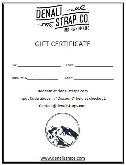 Gift Certificate - $50