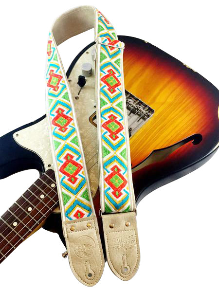 Geo Multi Ribbon Guitar Strap – Denali Strap Co.
