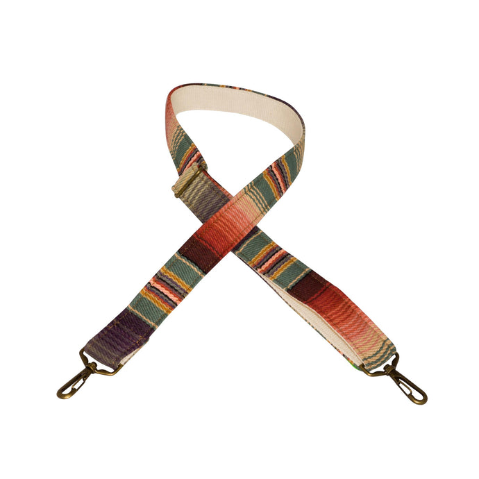 Green & Tan Saddle Blanket Multi Purpose Skinny Strap