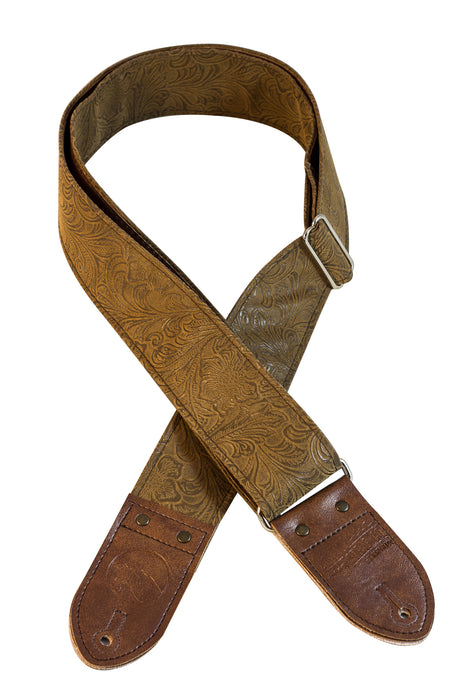 Brown Western Guitar Strap