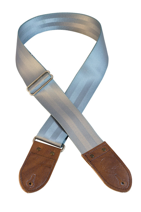 Classic Seatbelt Guitar Strap - Powder Blue