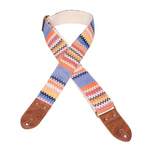 Southwest Waves Saddle Blanket Guitar Strap