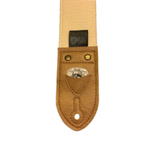 Blue X Vintage Ribbon Guitar Strap
