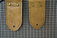 Blue & Tan Saddle Blanket Guitar Strap