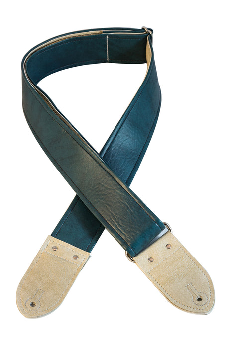 The Peacock Classic Vinyl Guitar Strap